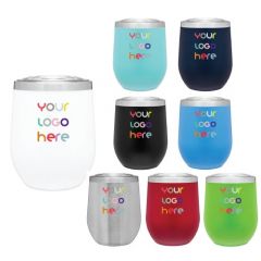12 oz Powder Coated Thermal Tumblers
