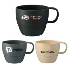 13 oz Vert Wheat Straw Mug