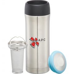 Logo Tumblers  - Personalized Tea Tumbler | 14 oz 