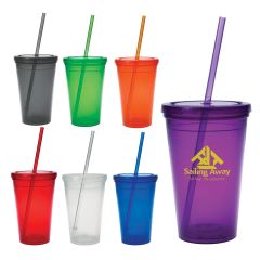 Wholesale Tumblers - Economy Double Wall Tumbler | 16 oz