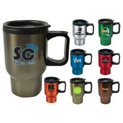 Custom Logo Mugs - Laguna Travel Mug | 16 oz