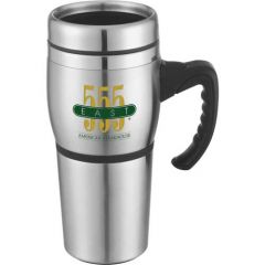 Personalized Promo Mugs - Antigua Stainless Steel Travel Mug | 16 oz