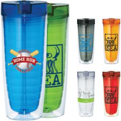 Promotional Tumblers - Hot and Cold Flip n Sip Vortex Tumbler | 20 oz 