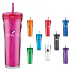 Custom Tumblers  - Boost Acrylic Tumbler 20 oz.