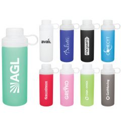 Custom Glass Water Bottles - 20 oz H2Go Zen Glass Water Bottle