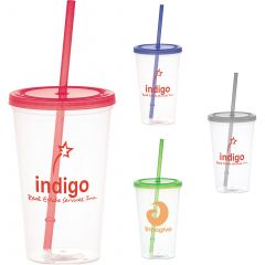 Glacier Tumbler With Straw | 20 oz 