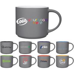 16 oz Matte Gray Monaco Mug