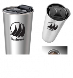 Promotional Tumblers - 16 oz Basecamp Insulated Stainless Steel Tumbler