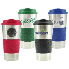 Custom Spirit Tumblers - Grip N Go Stainless Tumbler | 16 oz