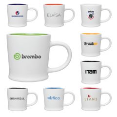 Custom Coffee Mugs - 12 oz Turno Ceramic Mug